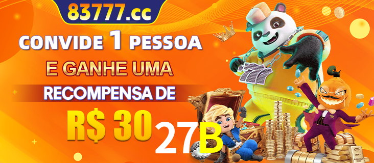 Banner institucional da 27B sobre parceria de marcas e criação de uma marca de excelência, apresentando os mascotes de jogos populares como o Fortune Tiger.