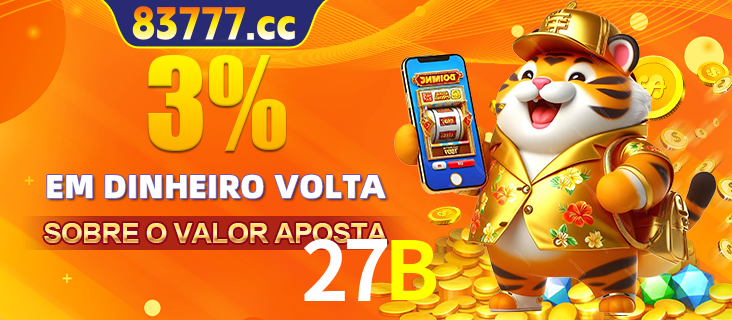 Promoção para baixar e instalar o aplicativo do cassino 27B. O banner oferece uma recompensa de R1aR1aR8, com a imagem de uma cobra sobre moedas de ouro.